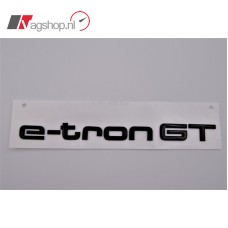 Audi E-Tron GT Embleem Zwart